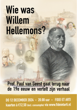 Wie was Willem Hellemons? |  Paul van Geest  |  B.E. Sprekersacademie