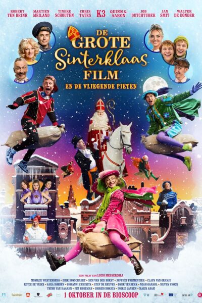 De grote Sinterklaasfilm en de vliegende Pieten